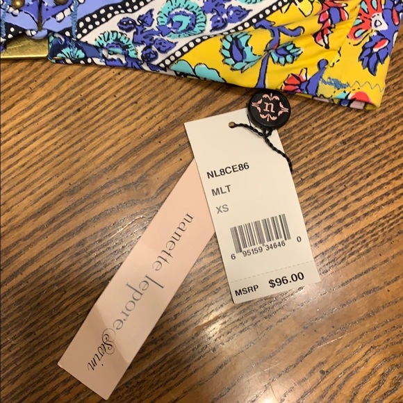 NWT Nanette Lepore Enchantress Woodstock Swim Top - Picture 5 of 7